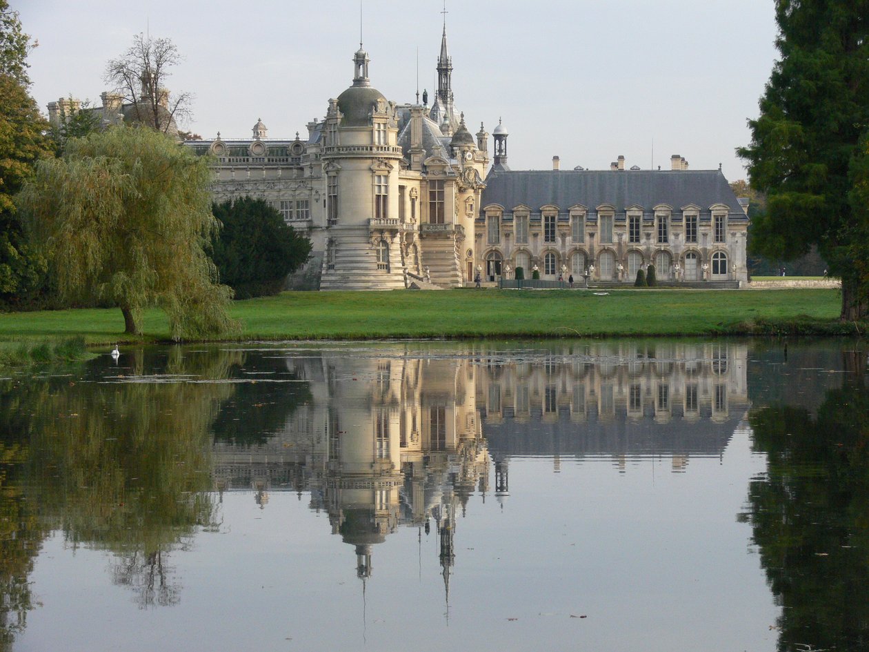 Kilátás a kastélyra alkotó: French School