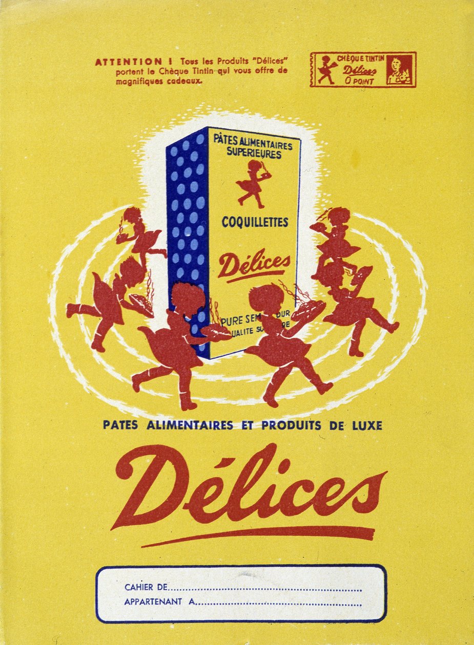 Élelmiszertészta „” Delices” reklámja”. alkotó: French School