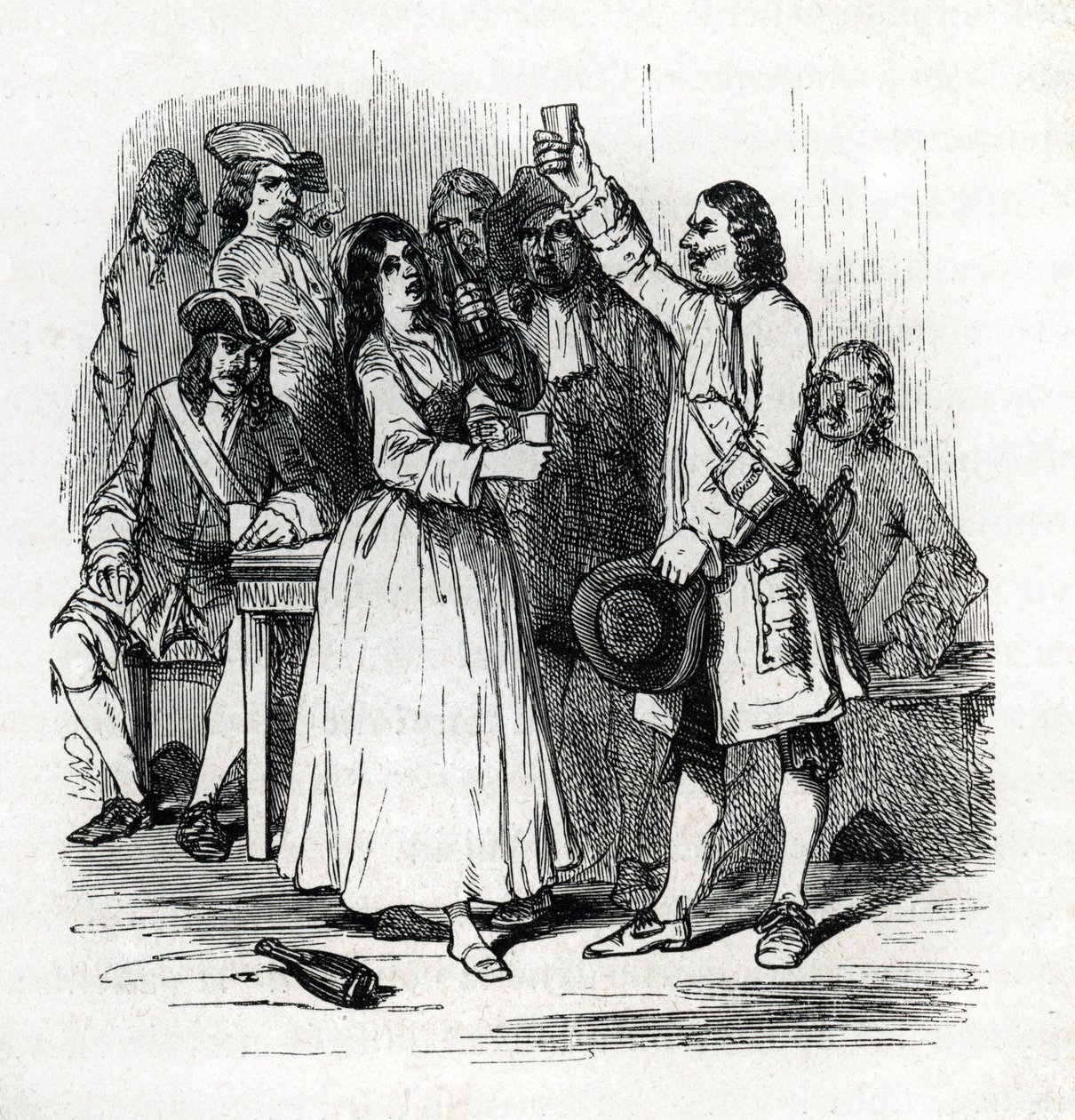 A mérgek ügye (metszet) 1846 alkotó: French School