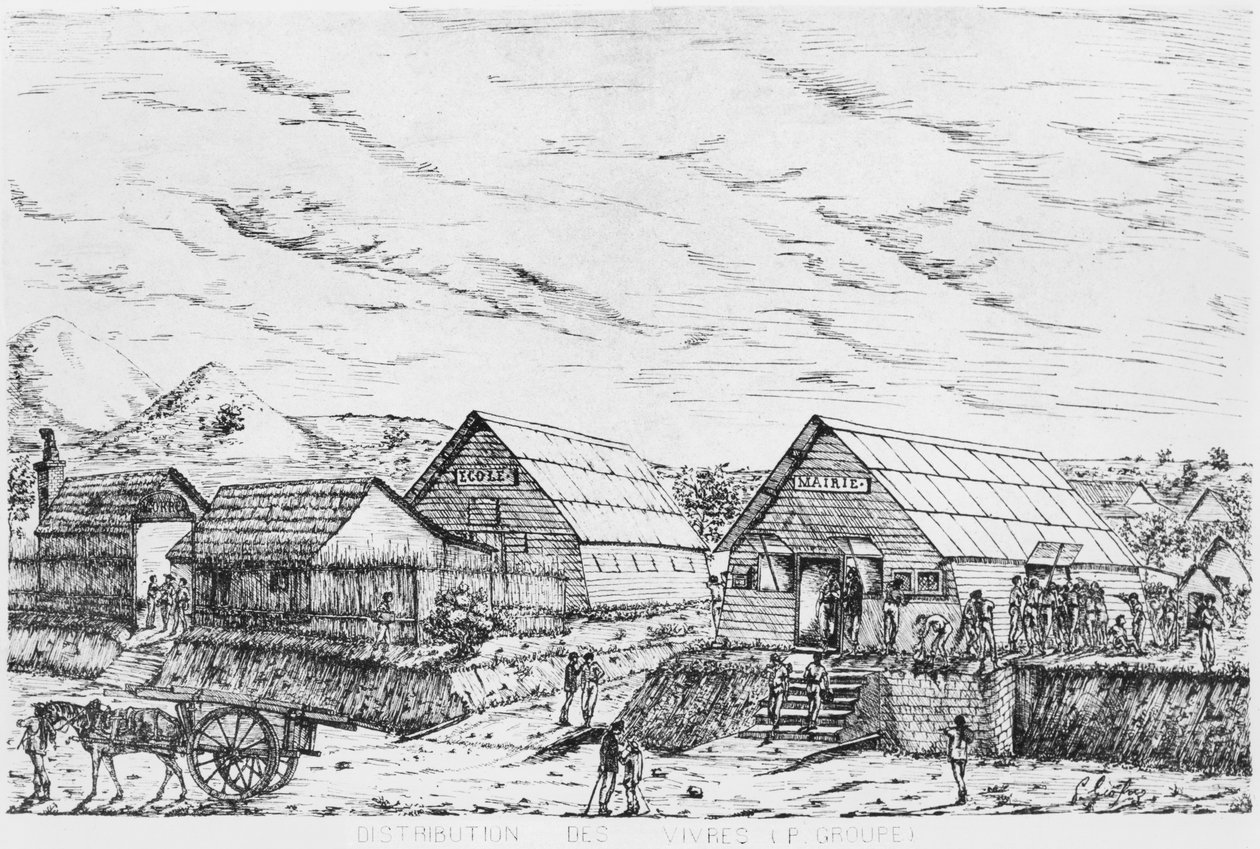 Album of the Isle of Pines, Kellékek elosztása, 1878-79 alkotó: French School