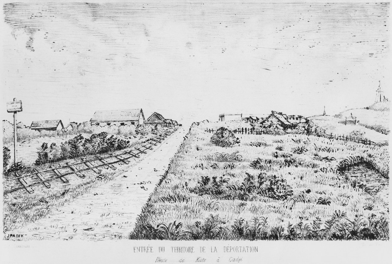Album of the Isle of Pines, Belépés a deportálási területre, 1878-79 alkotó: French School