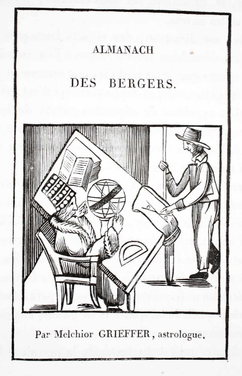 Melchior Grieffer, asztrológus Pásztorok almanachja alkotó: French School