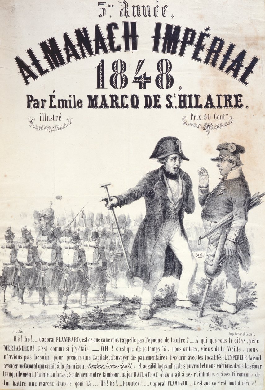 Almanach Imperial, Emile Marco de St. Hilaire, 1848 alkotó: French School