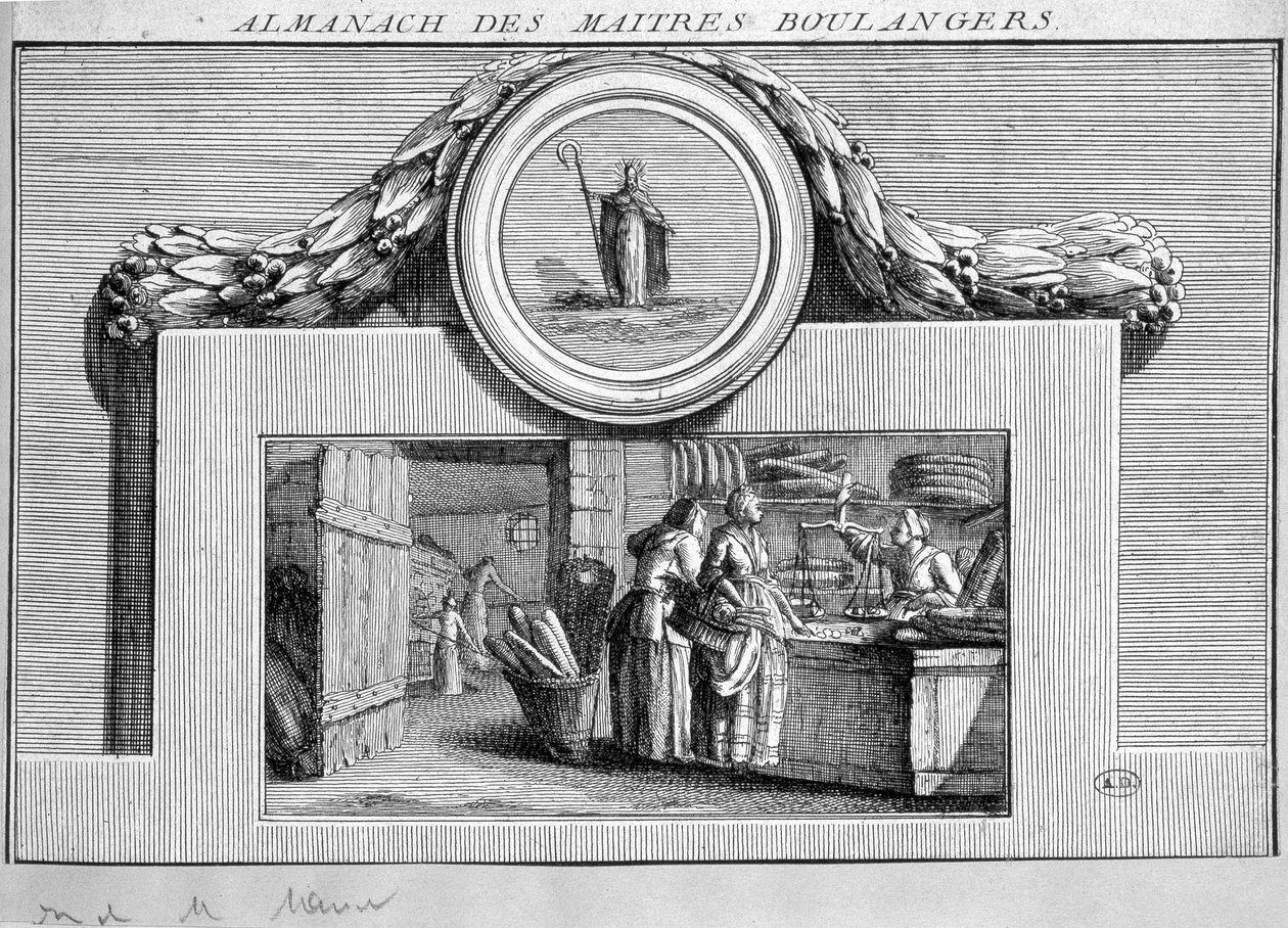 Pékmesterek almanachja, Franciaország alkotó: French School