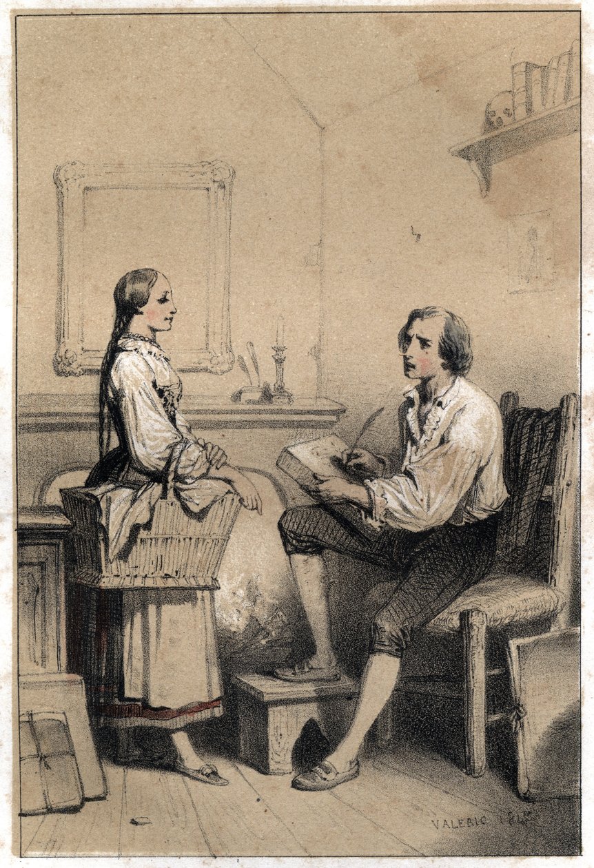 Írta jegyzet a mosásról alkotó: French School
