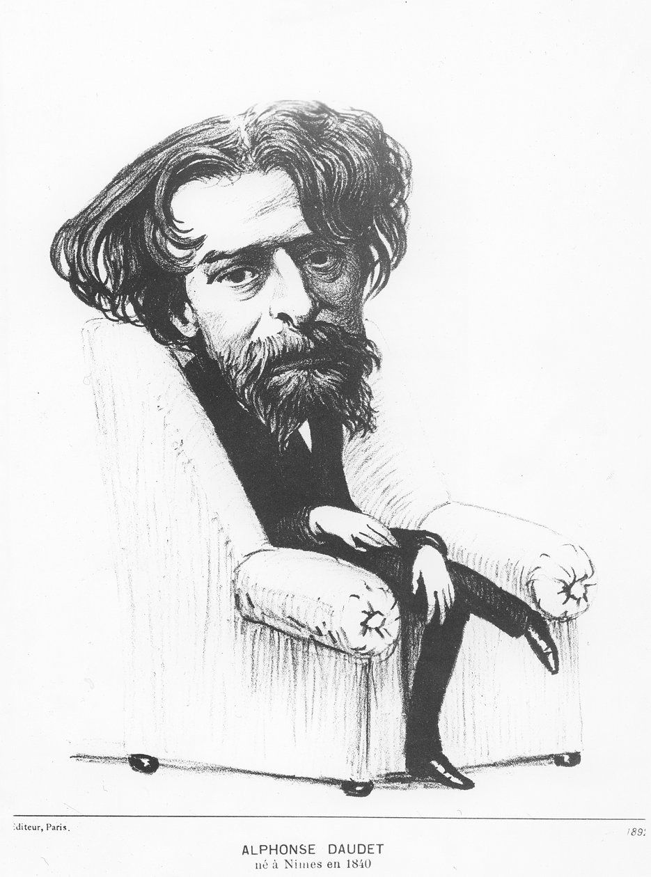 Alphonse Daudet, 1892 alkotó: French School