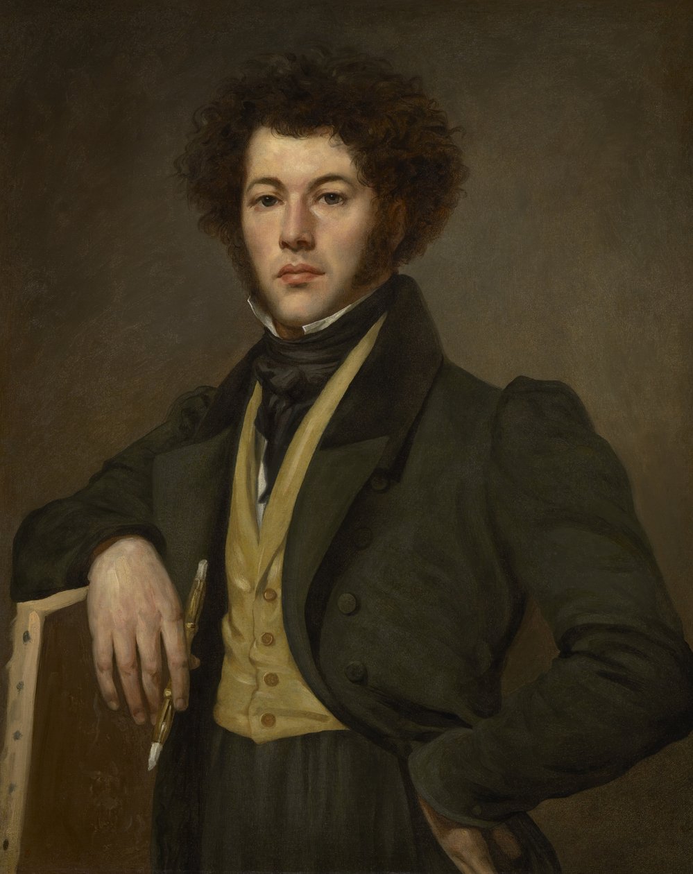 Egy művész, 1820 körül alkotó: French School