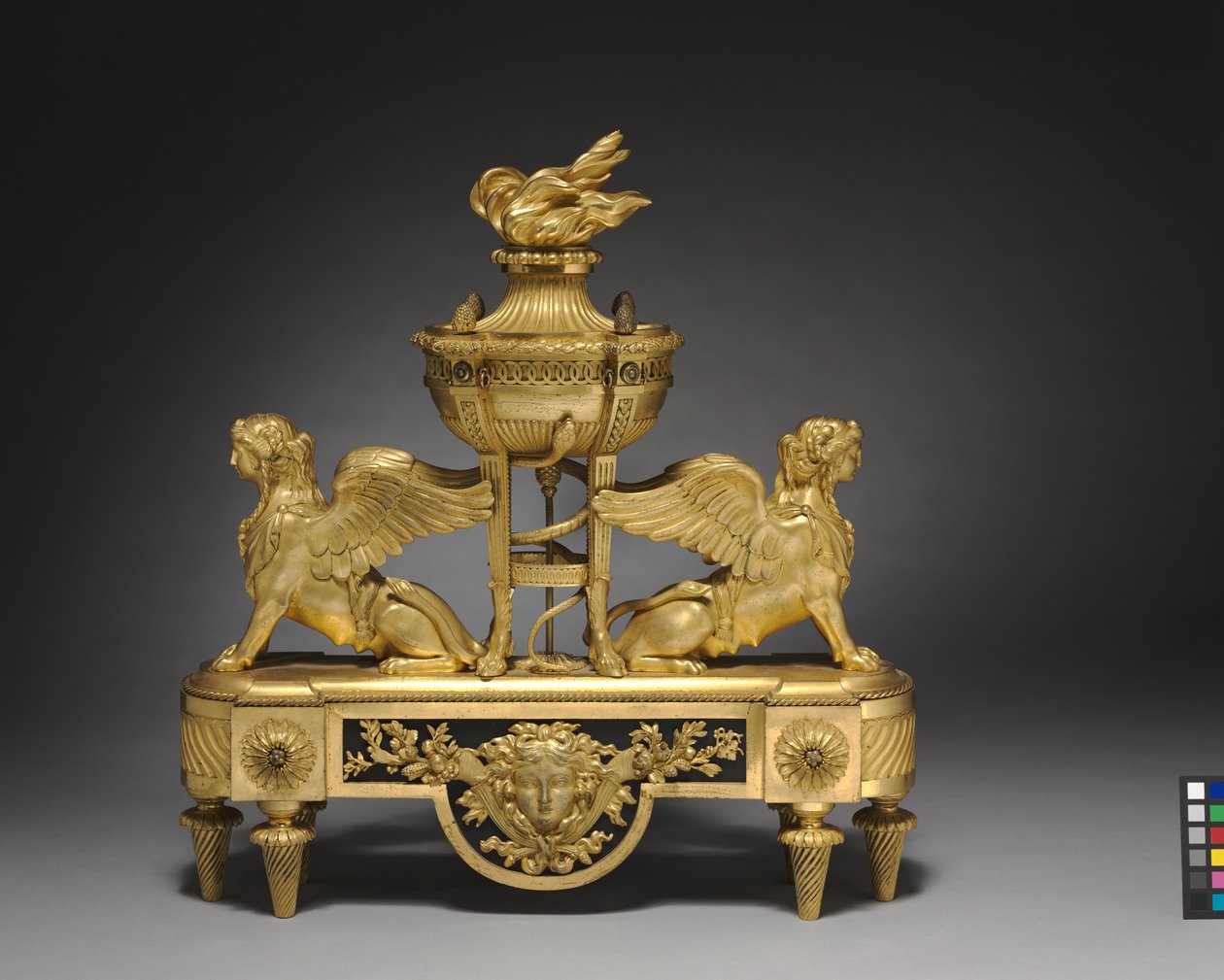 Andiron alkotó: French School