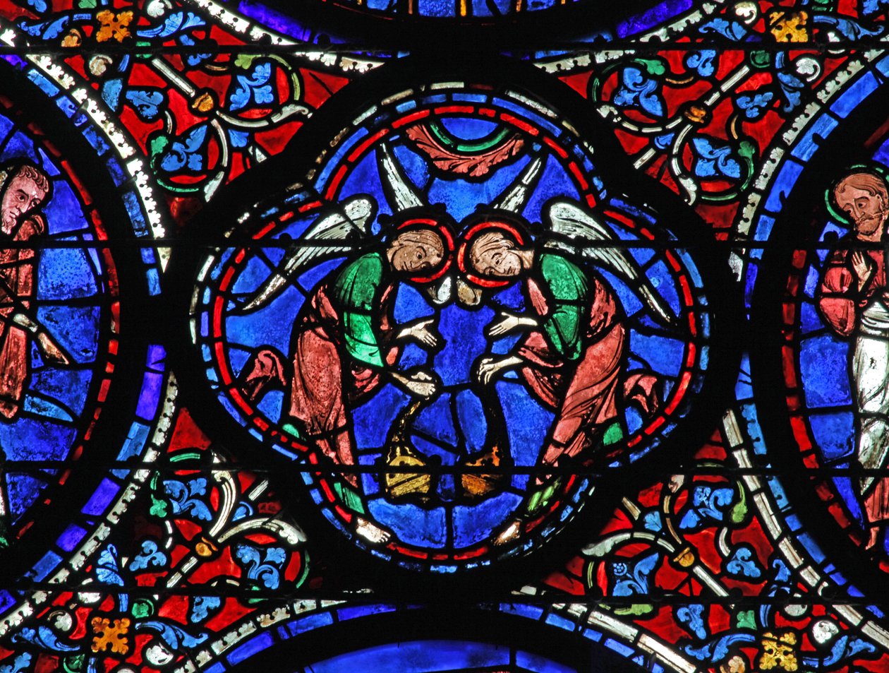 Angyalok a Szűzanya temetésén (w42) alkotó: French School