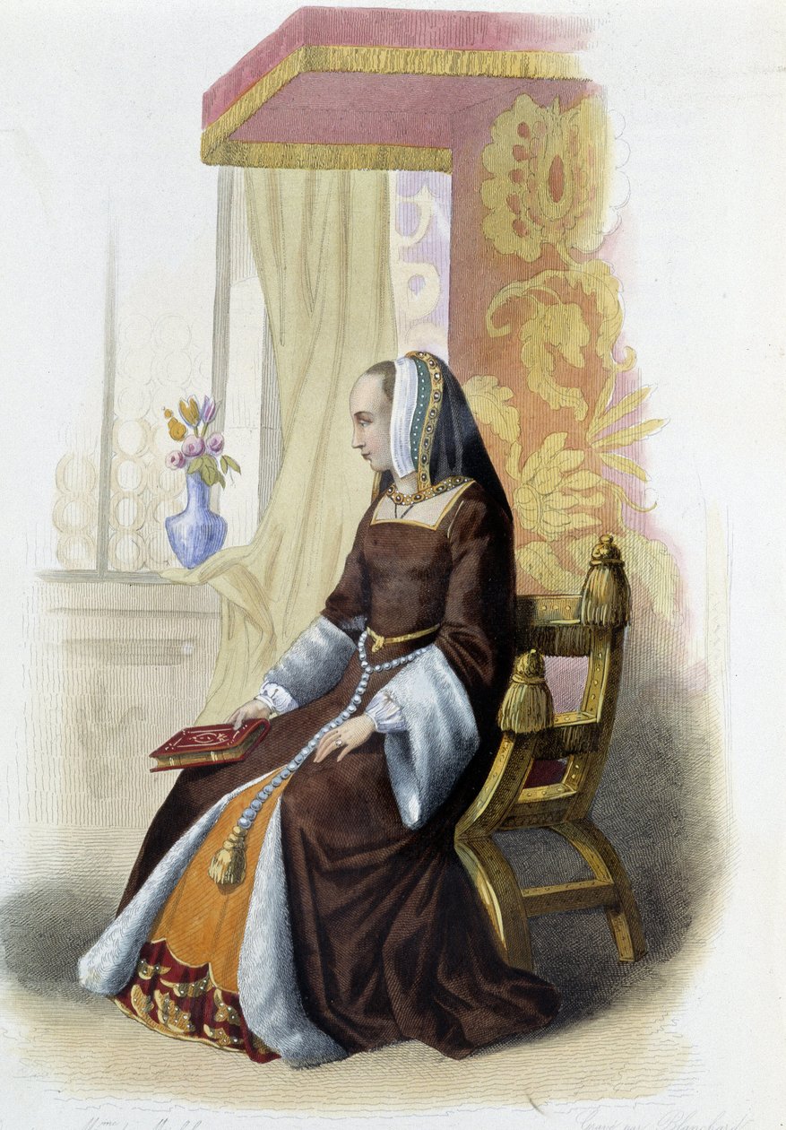 Bretagne-i Anna, Bretagne hercegnője (1477-1514) – Mennechet, Párizs „A francia plutarchájában” alkotó: French School