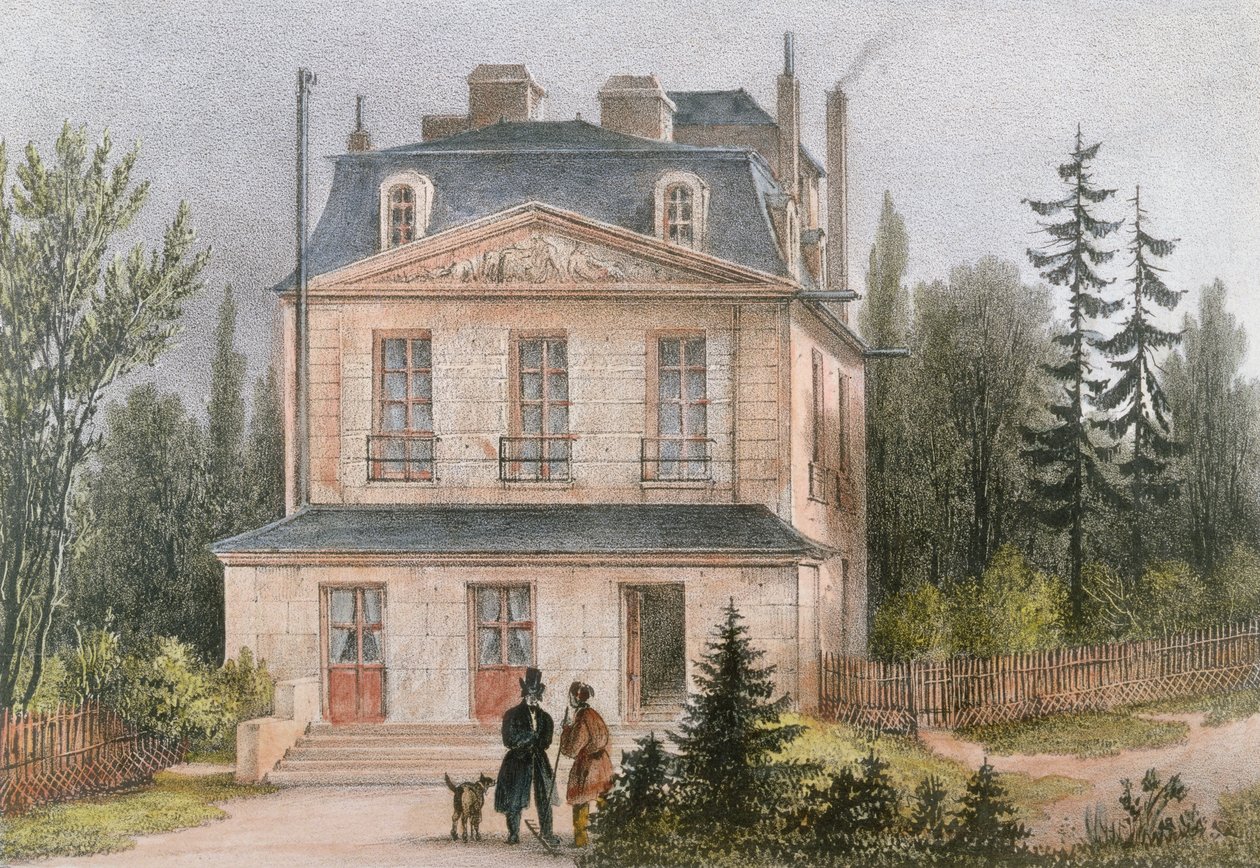 Antoine de Fourcroy a párizsi Jardin des Plantes-ban alkotó: French School