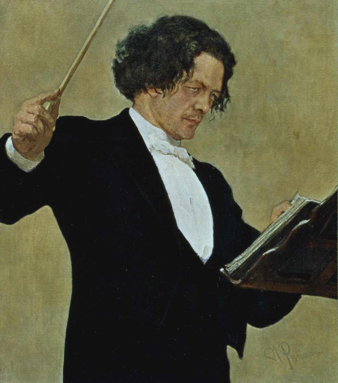 Anton Rubinstein (1829-94) Karmester alkotó: French School