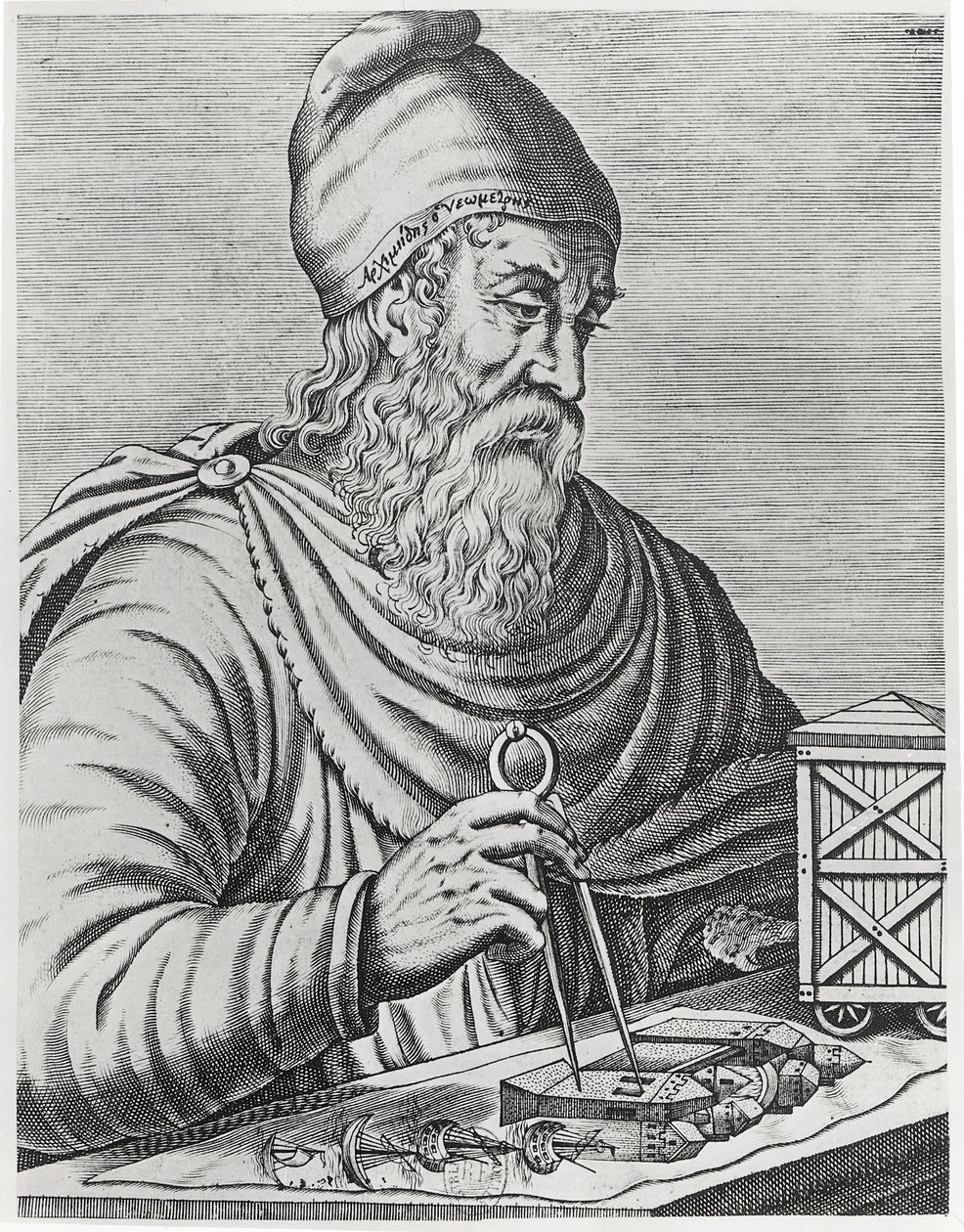 Arkhimédész (Kr. e. 287-212) alkotó: French School