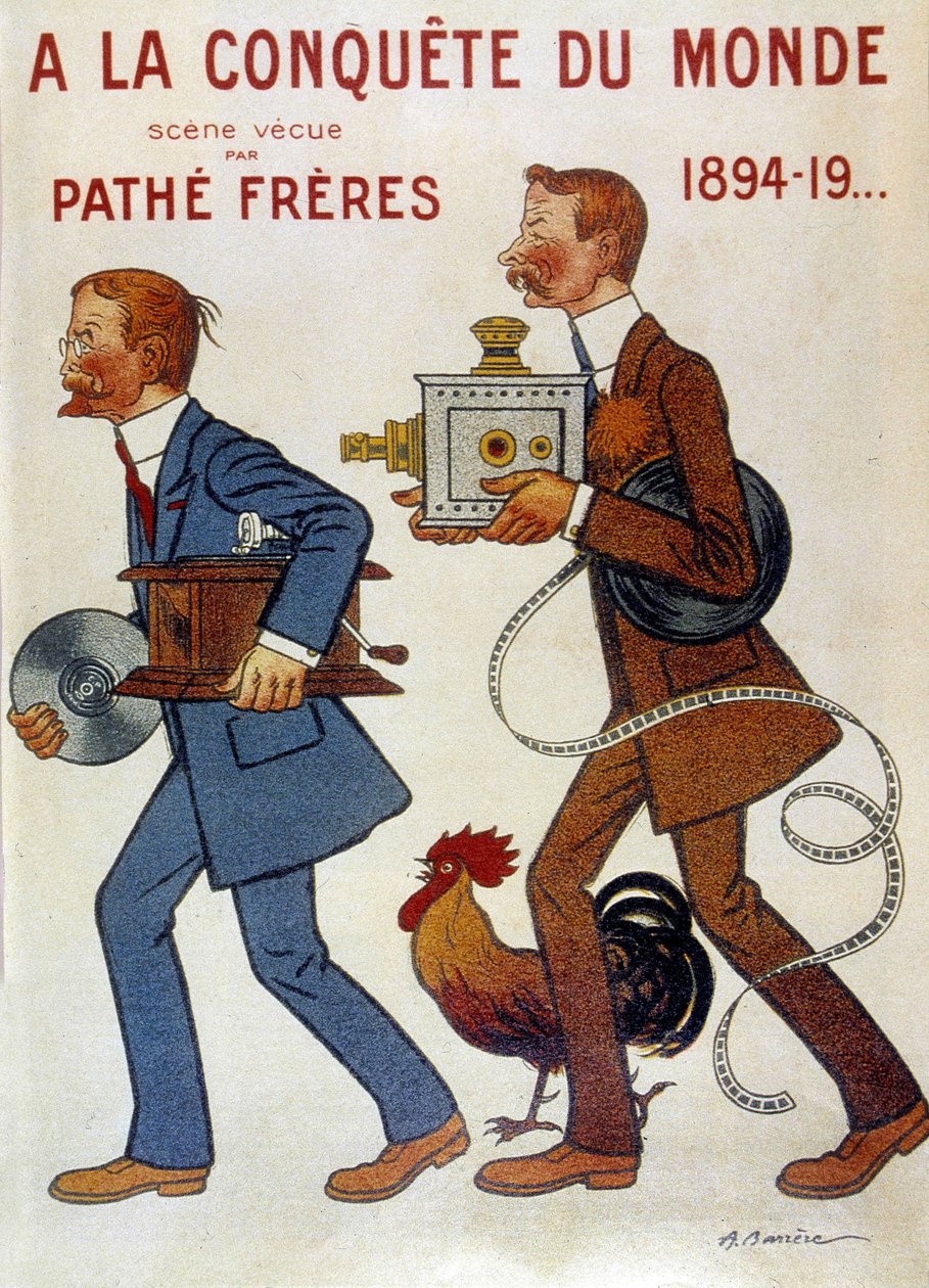 A világ hódításán: jelenet, amelyet Pathe Freres élt alkotó: French School