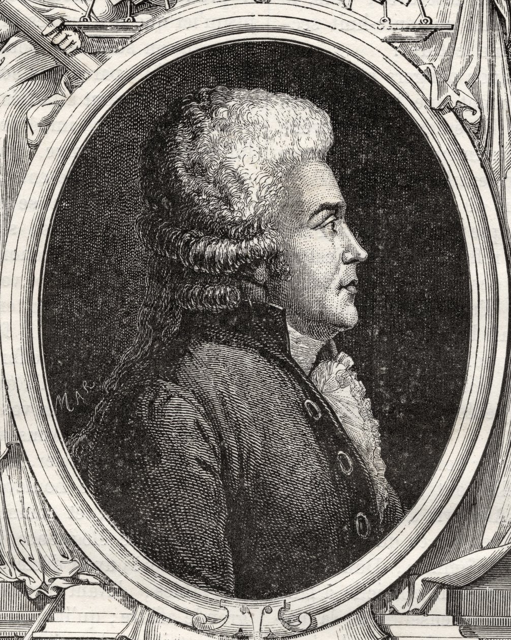 Augustin Bernard Francois Legoazre de Kervelegan, Louis Blanc (1811-82) "Histoire de la Revolution Francaise" című művéből alkotó: French School