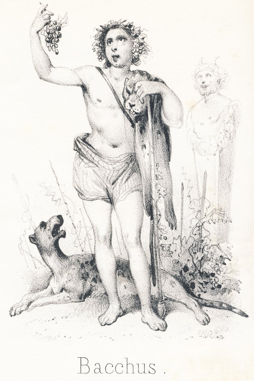 B Bacchus: Bacchus: Jupiter és Semele fia alkotó: French School