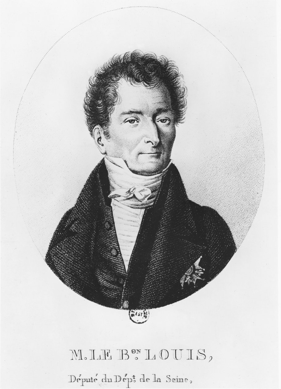 Báró Joseph Dominique Louis (metszet) alkotó: French School