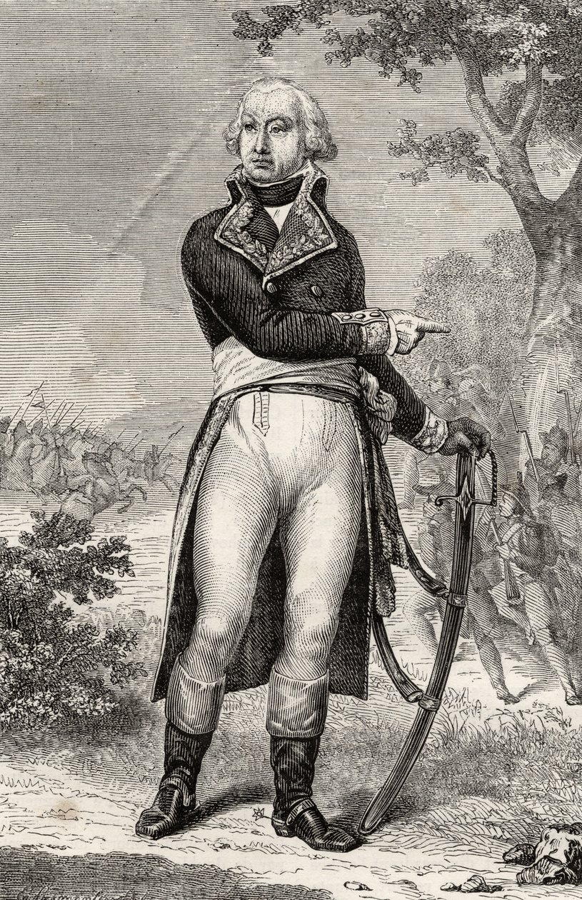 Barthelemy Louis Scherer (1747-1804) Louis Blanc (1811-82) "Histoire de la Revolution Francaise" című művéből alkotó: French School