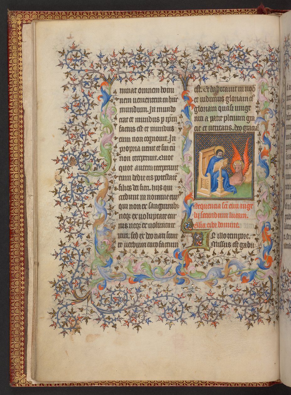 Book of Hours, Add MS 32454 f.9v, Franciaország alkotó: French School