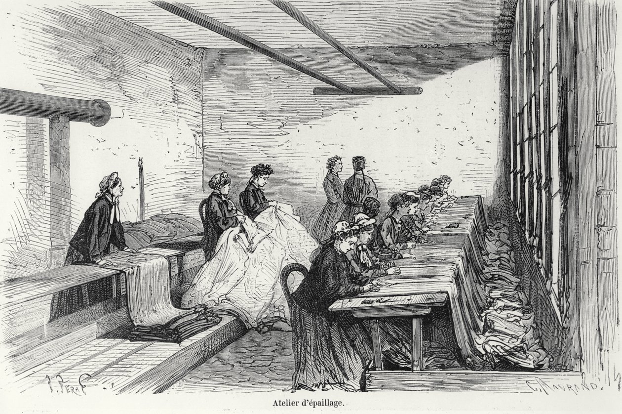 Bouterel festőműhely Clichyben, Turganból, Párizsból, 1874 alkotó: French School
