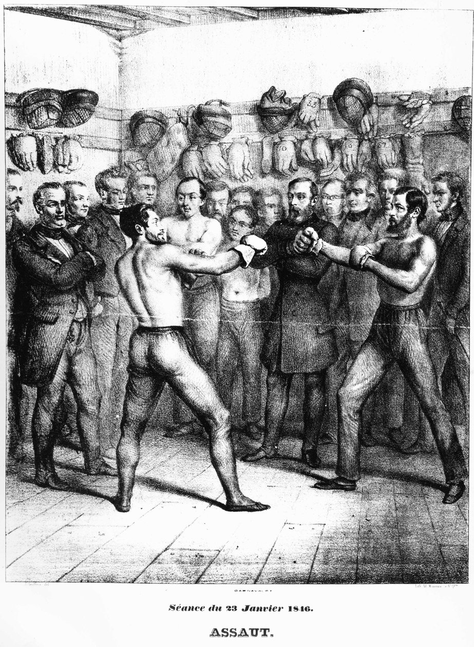 Ökölvívás: Lecour gyakorlat - Carnavalet.¿ alkotó: French School