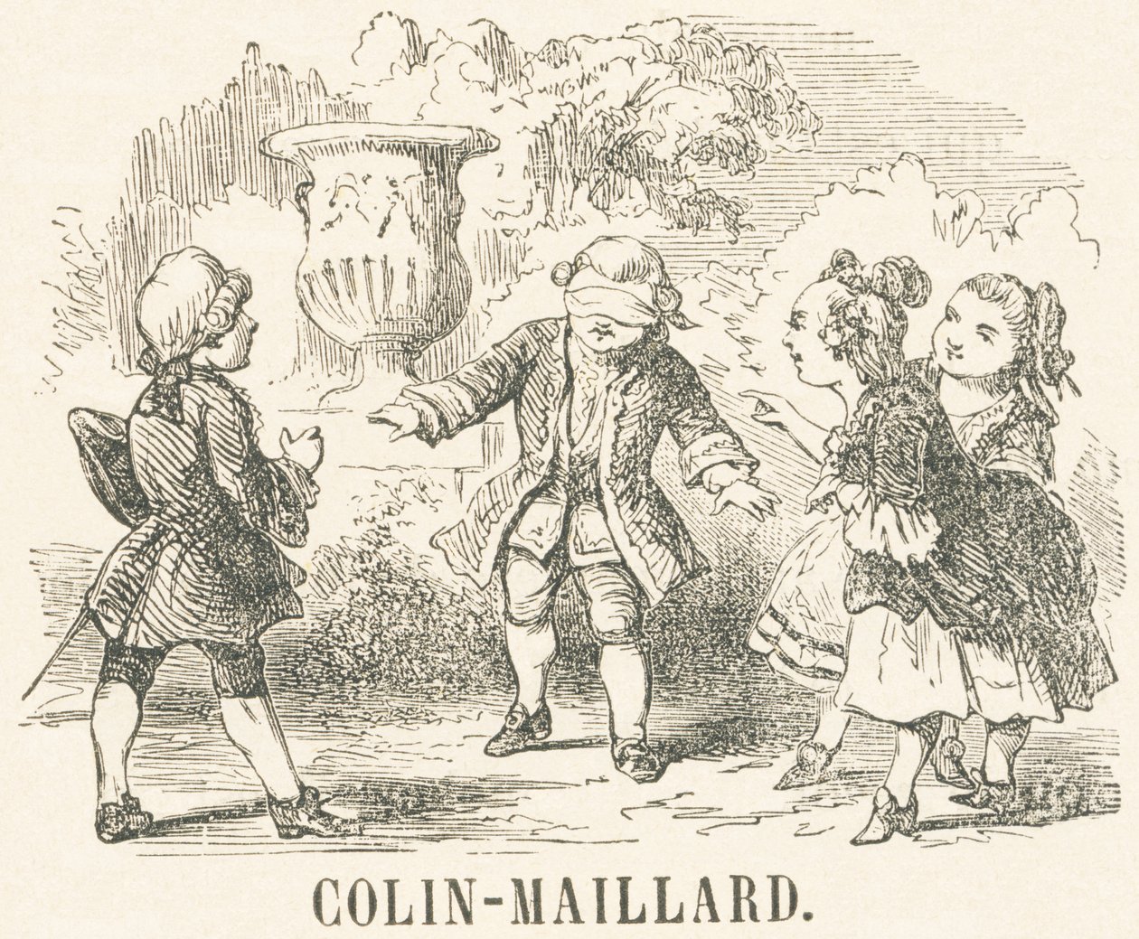 C: Colin-Maillard alkotó: French School