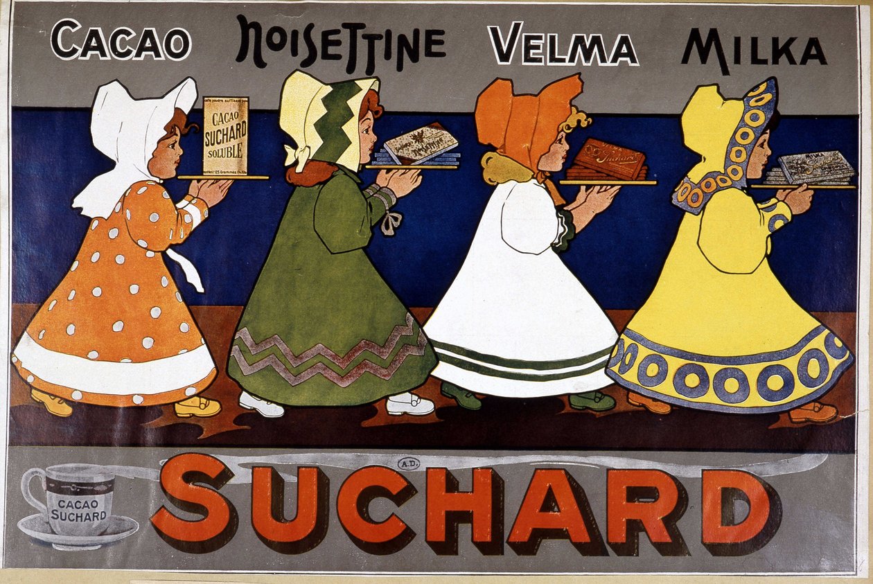 Cacao Suchard - Reklámcímke alkotó: French School