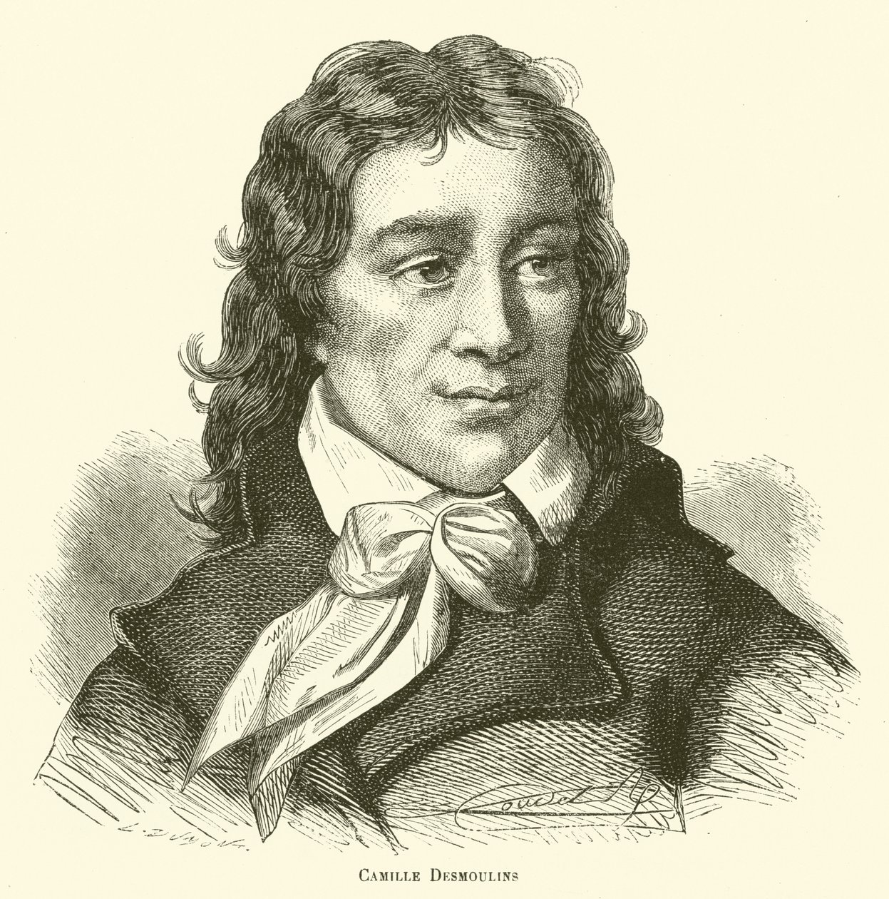 Camille Desmoulins (metszet) alkotó: French School