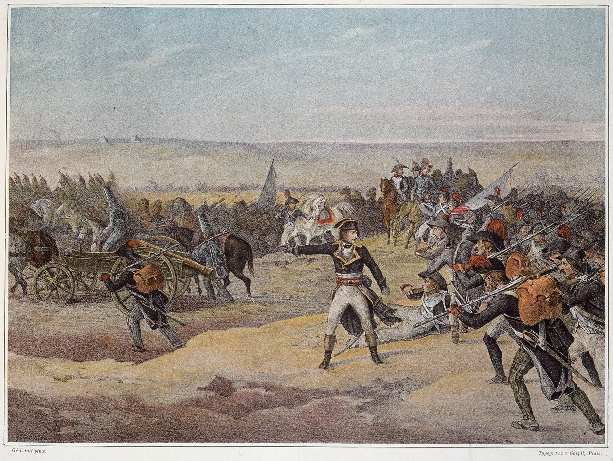 Egyiptom hadjárata (expedíciója) (1798-1801), Kelet Armee: Séta a sivatagban. 1798. alkotó: French School
