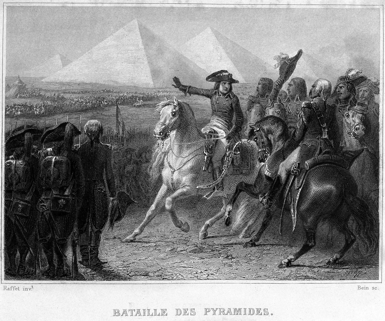 Egyiptom hadjárata (expedíciója) (1798-1801): Piramisok csata (1798) – Thiers „francia forradalom”-jában. 19. század alkotó: French School
