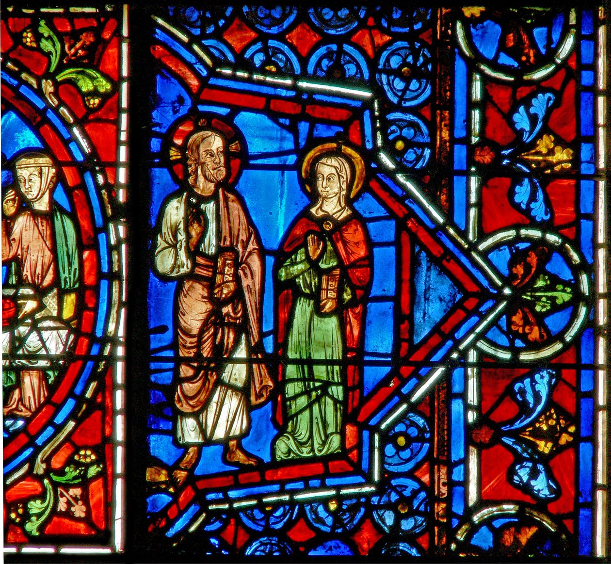 Cana Marriage: Mary azt mondja, nincs több bor (w30a) alkotó: French School