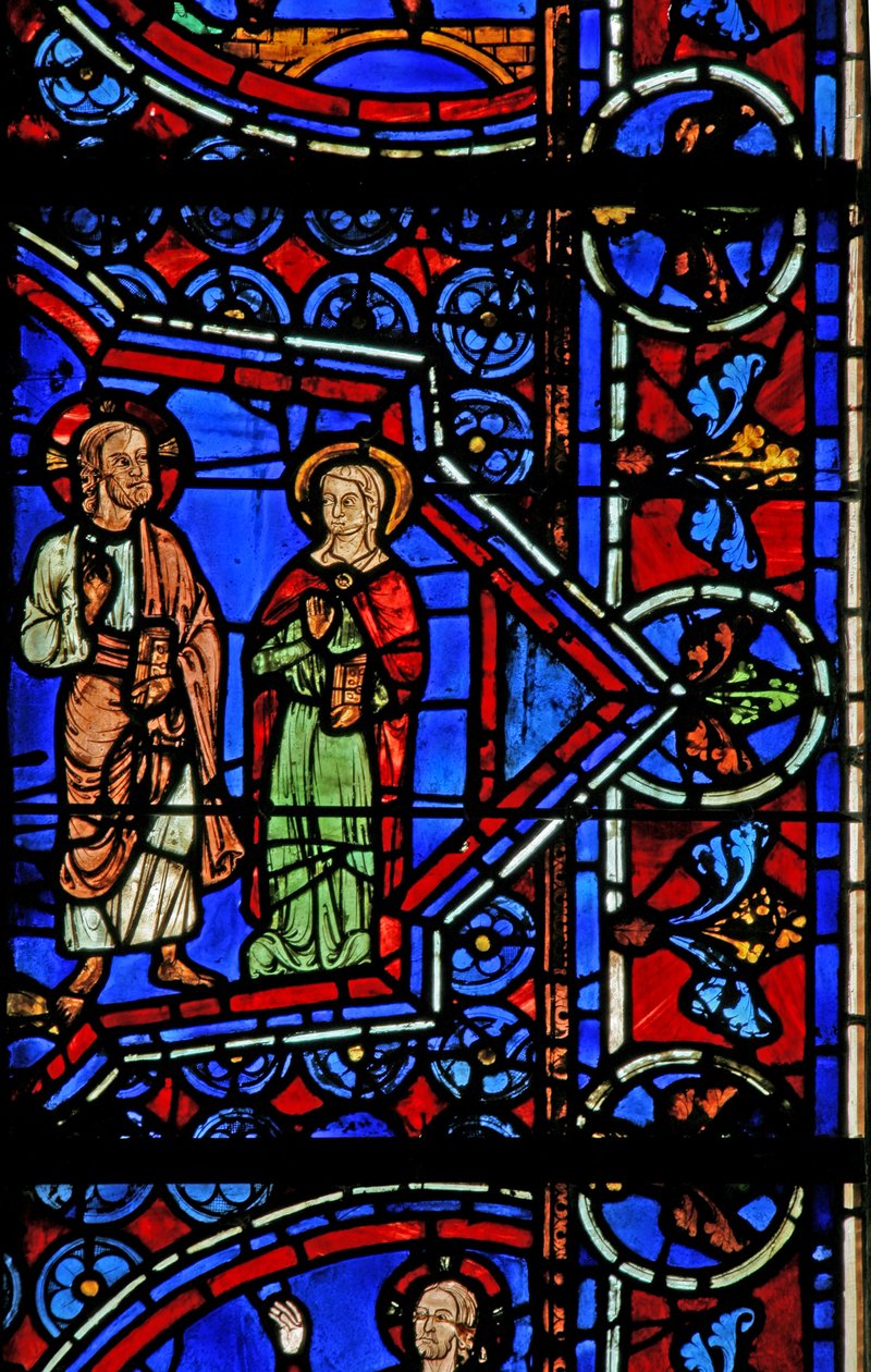 Cana Marriage: Mary azt mondja, nincs több bor (w30a) alkotó: French School