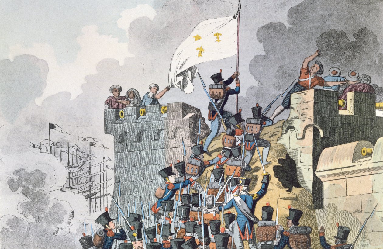 Az algíri császári erőd elfoglalása 1830-ban alkotó: French School