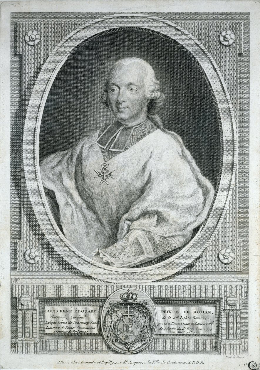 Rohan bíboros (1734-1803) alkotó: French School