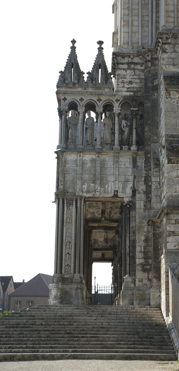 Cathedrale de chartres, a déli portál részlete alkotó: French School