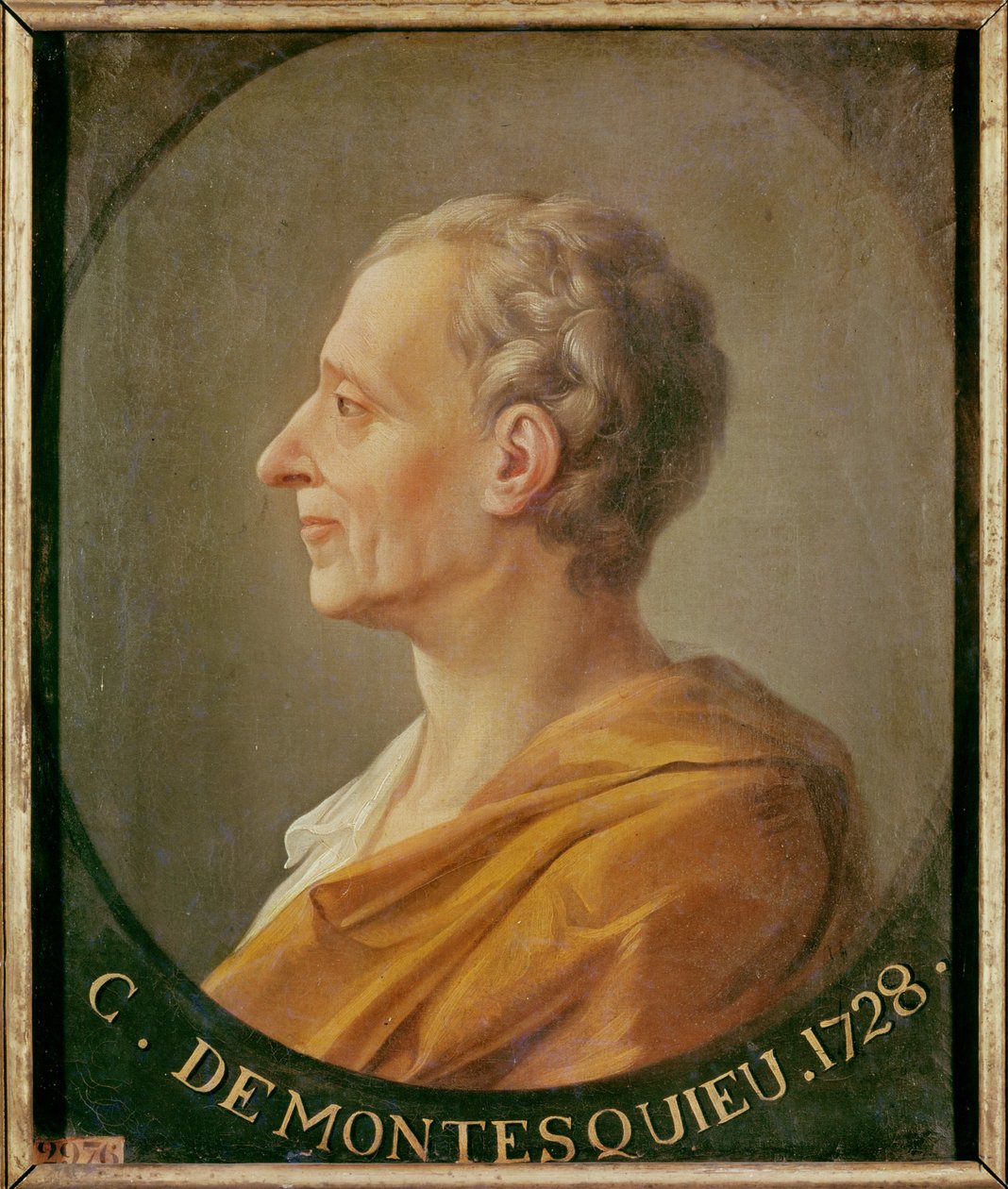 Charles Baron de Montesquieu, államférfi és filozófus ... alkotó: French School