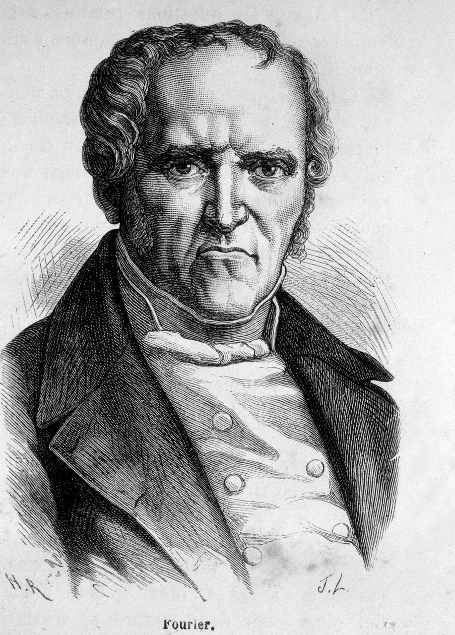 Charles Fourier (1772-1837) francia filozófus és közgazdász. alkotó: French School