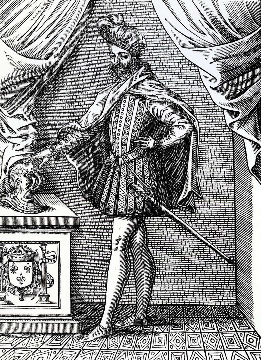 IX. Károly (1550-74), francia király, 1573 alkotó: French School