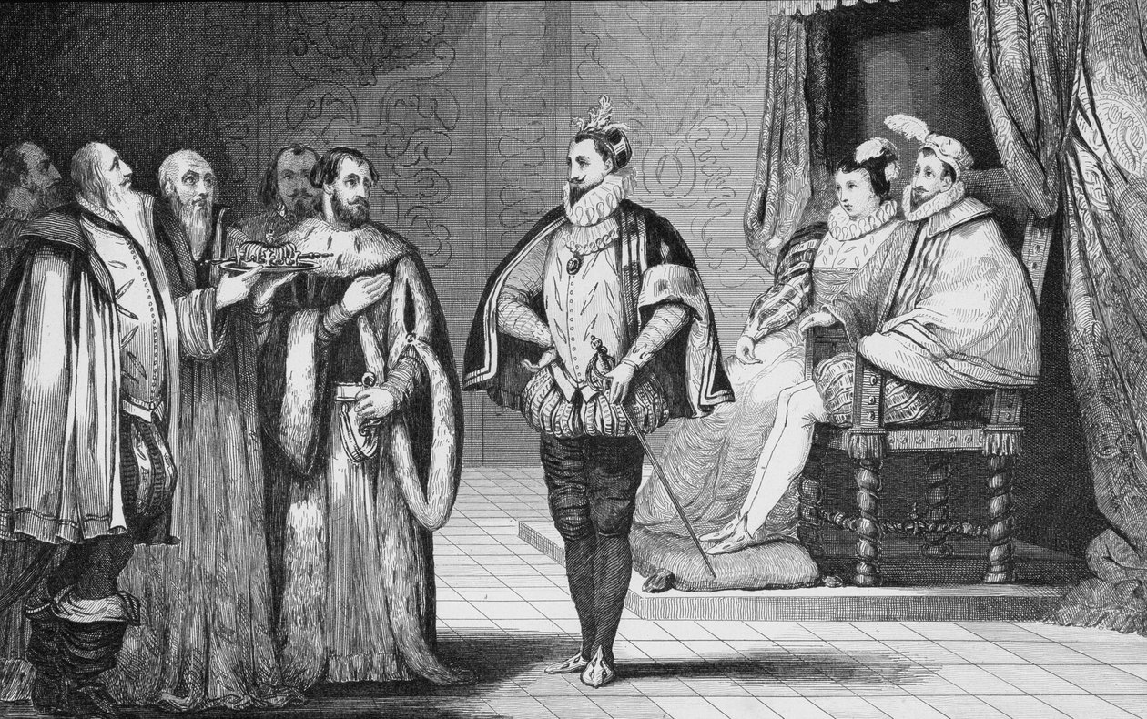 IX. Károlynak (1550-74) az országgyűlés azt mondja, hogy testvérét, Henri d