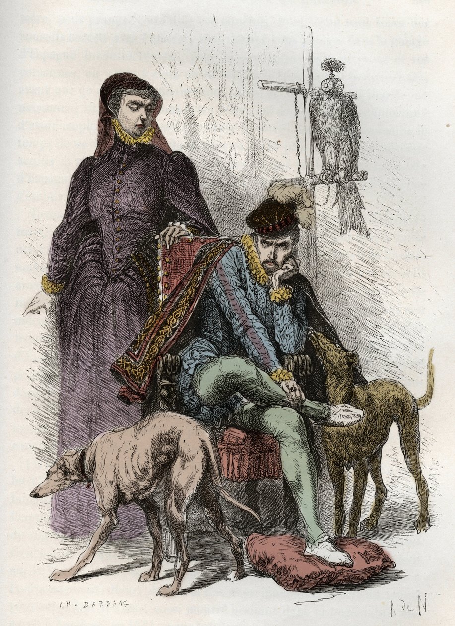 IX. Károly és Katalin de Medici – Caterina de 