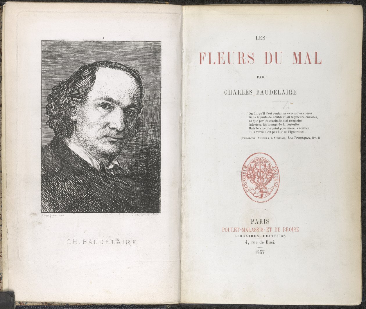 Charles Pierre Baudelaire: A gonosz virágai alkotó: French School