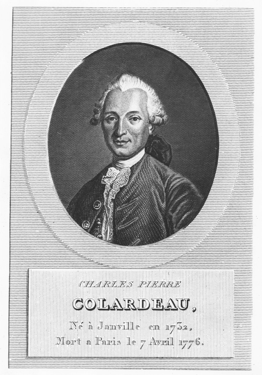 Charles Pierre Colardeau (metszet) alkotó: French School