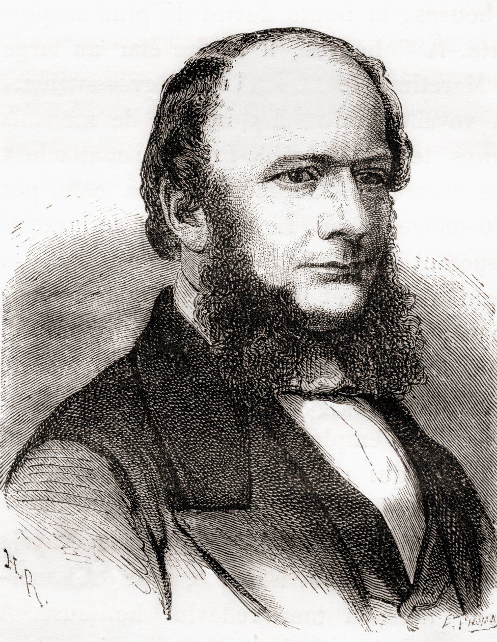 Charles William Siemens, A tudomány csodáiból, megjelent 1870 körül (metszet) alkotó: French School
