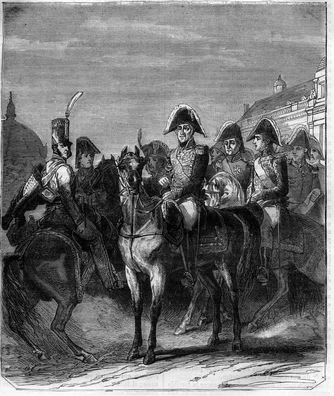 X. Károly (1757-1836) francia király. Metszet a „Pápák-királyok-királynők és császárok története az évszázadokon keresztül” című könyvébe, Maurice Lachatre alkotó: French School