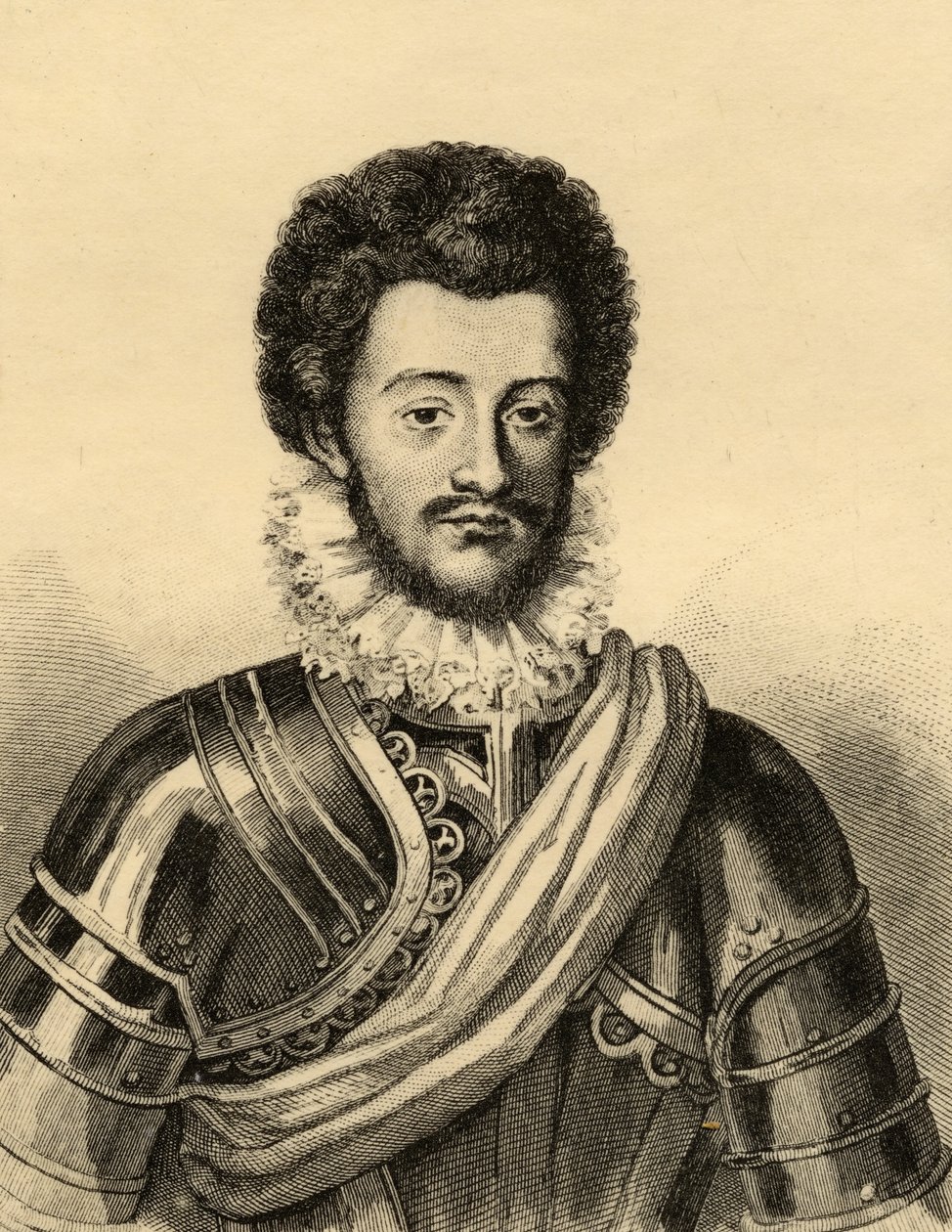 Charles de Guise (1554-1611) Mayenne hercege (metszet) alkotó: French School