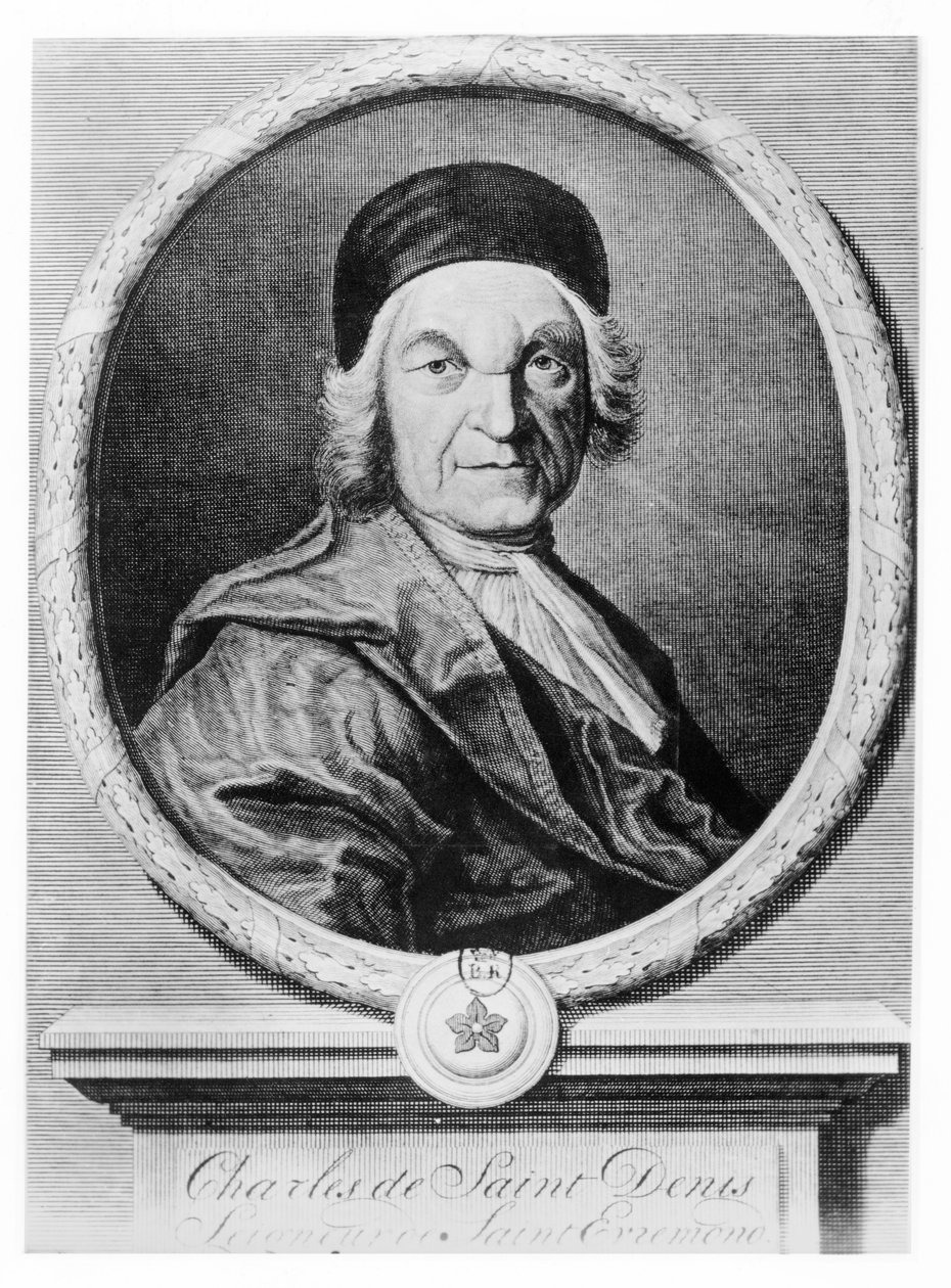 Charles de Saint-Évremond (metszet) alkotó: French School