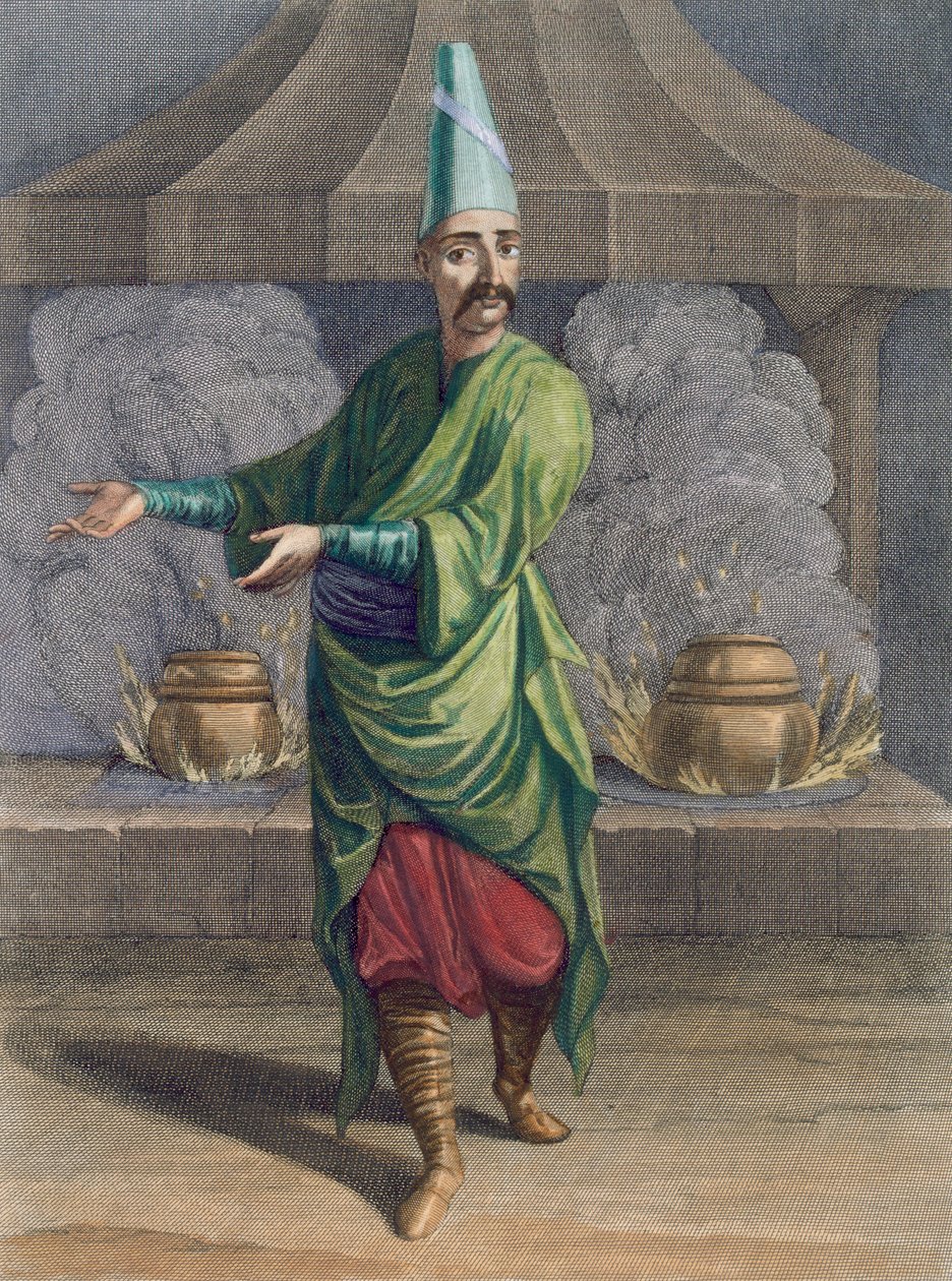 Szakács a Grand Seigneur, Topkapi palota alkotó: French School