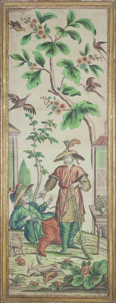 Chinoiserie tapéta alkotó: French School
