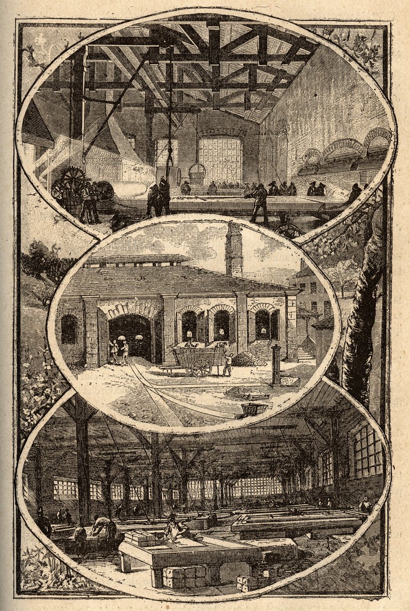 Cirey-sur-Vezouze (Meurthe-et-Moselle) - FAGYLALTGYÁRTÁS - "" PATRIE" vésés" - A PECTURE KÖTELEZŐ LEÍRÁS FRANCIAORSZÁG 6 KÖTETÉBEN LUCIEN HUARD - 19. század vége alkotó: French School