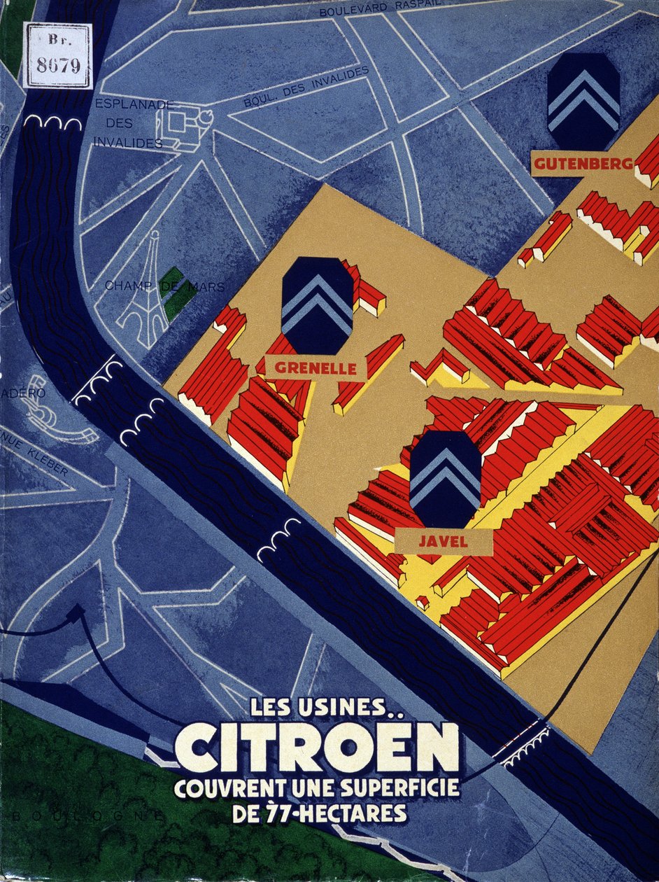 A Citroën üzemek területe 77 hektár alkotó: French School